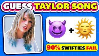 Are you Taylor Swift fan?  Guess the Taylor Swift Song by Emoji