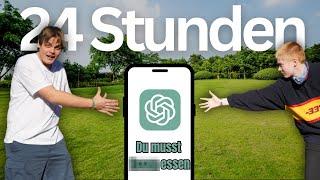 24 Stunden von KI kontrolliert werden Challenge (mit @englischistmeinlieblingsfach )