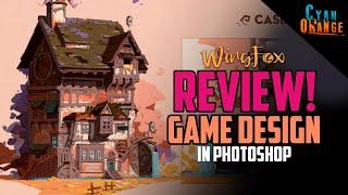 Review: “Game Scene Design in Photoshop”- Wing Fox Course - Cyan Orange Studio