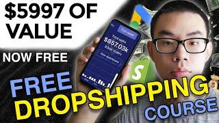 ($5997 Dropshipping Course) | Learning Shopify High Ticket Dropshipping For **FREE**