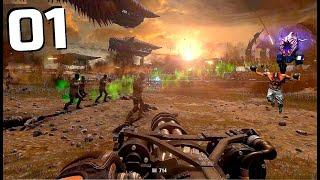 THE MOST BRUTAL FPS WAR EVER - Serious Sam 4 Gameplay Walkthrough Part 1