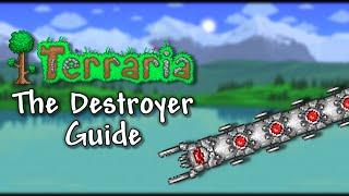 How To Cheese MASTER MODE Destroyer In Terraria 1.4.4!!