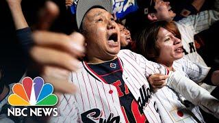 Watch: Japanese baseball fans go wild after World Baseball Classic win