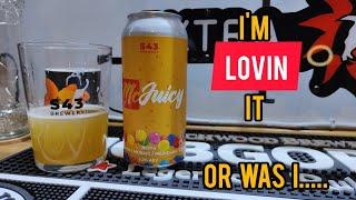 Mcjuicy Neipa 6.2% - S43 brewery - review No.1266