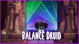 WoW TBC Balance Druid: A Quick Meta Guide