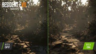 Resident Evil 7 - RTX On vs Off | Graphics/Performance Comparison