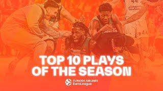 EuroLeague TOP 10 Plays with a SPECIAL commentator | 2023-24 Turkish Airlines EuroLeague