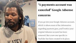 Google AdSense A Payment Account Was Cancelled Solved