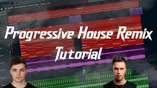 How To Make A Progressive House Remix | FL Studio 20 Tutorial