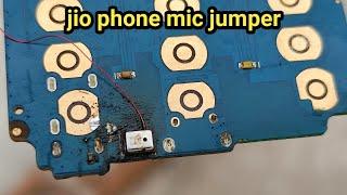 jio phone f220b mic jumper solution||jio phone mic problem