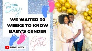 OUR GENDER REVEAL!!! GENDER REVEAL AT 30 WEEKS