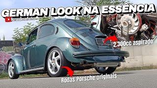 GERMAN LOOK NA ESSÊNCIA: FUSCA ITAMAR 1994 2.300cc ASPIRADO TEM ATÉ ESTEPE PORSCHE! Fusca na Foto