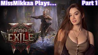 Let's Play Path of Exile 2 | Part 1 | MissMikkaa