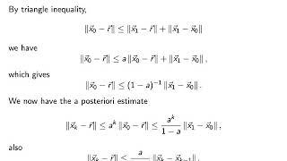 Ch07n1: Systems of Non-linear Equations; Fixed Point iterations.