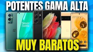  5 TELEFONOS GAMA ALTA POTENTES Y BARATOS!!! (RECOMENDADOS PARA 2024)