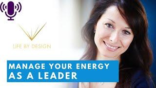 'Managing your Energy as a Leader' with Jonathan Mueller