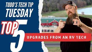 Top 5 Upgrades from an RV Tech