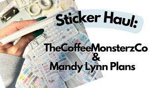 Sticker Haul | Hobonichi Cousin | Weeks | TCMC | MandyLynnPlans