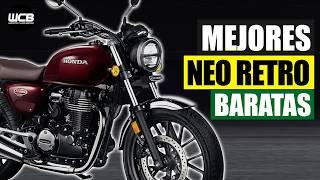 Las MEJORES MOTOS NEO RETRO por MENOS de 100 MIL PESOS