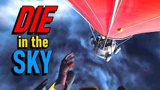 Extreme Escape - Surviving a Crash in a Hot Air Balloon (VR gameplay, no commentary)