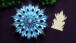 DIY Paper Snowflake Patterns ️ Easy 3D Snowflakes Making out of Paper for All Ages