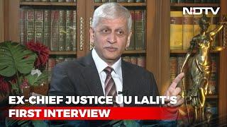 "Not Befitting": Ex Chief Justice UU Lalit On Accepting Rajya Sabha Seat | NDTV Exclusive