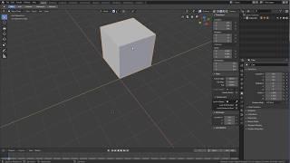 How to use 3d cursor to set object origin.