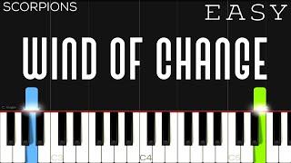 Scorpions - Wind Of Change | EASY Piano Tutorial