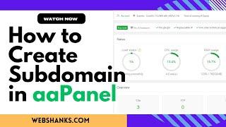 How to Create Subdomain in aaPanel Easily