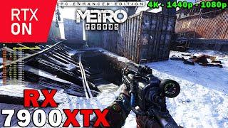 Metro Exodus Enhanced Edition Ray Tracing | RX 7900XTX | 5800X3D | 4K - 1440p - 1080p | Max Settings