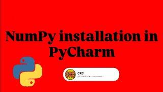NumPy installation in PyCharm