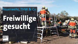 Nachwuchssorgen bei Feuerwehr, THW und Co - Freiwillige gesucht | mehr/wert | BR24