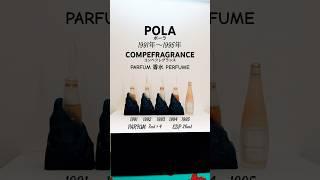 POLA PARFUM PERFUME ポーラのコンペフレグランスです。1991年から10年間１つのテーマを元に世界中の調香師から香りを募集し、優勝した香りを商品化されてました。素敵な取り組みですね！