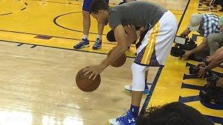 Warriors & Thunder's Pregame Warmup | Thunder vs Warriors | Game 7 | May 30, 2016 | NBA Playoffs