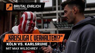 1. FC Köln vs KSC - Fans entladen ihre Emotionen: Frust in Köln!  mit Max Wilschrey