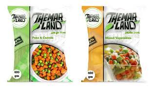 Themar Land : Packing Design -Frozen Fruits & Vegetables