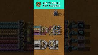 How To Make A Belt Balancer In 60 Seconds - Factorio