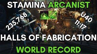  vHoF World Record | 235,768 - 11:17 | Stamina Arcanist | Let The French Cook | ESO U40