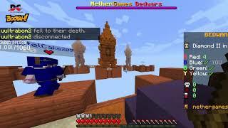 Winning ALL the bedwars games NetherGames #bedwar | DIML Gaming