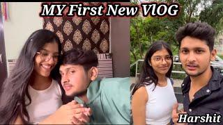 माय फर्स्ट न्यू ब्लॉग || Harshit on Riya vlog video @priya_blog_tv