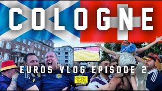 󠁧󠁢󠁳󠁣󠁴󠁿 COLOGNE EUROS VLOG EPISODE 2 | Scotland Fan Zone Goes Wild At Goal vs Switzerland