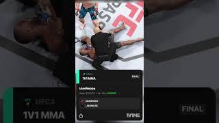 I PUT MONEY ON A UFC VIDEOGAME FIGHT 