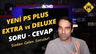 YENİ PS PLUS EXTRA & PS PLUS DELUXE | SORU-CEVAP ( SİZDEN GELEN SORULAR! ) PS GAME PASS SPARTACUS