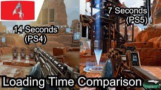 Apex Legends PS4 vs PS5 Backward Compatibility Load Time Comparisons