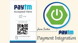 Spring Boot Payment Integration With Paytm | Live Example | Java Techie