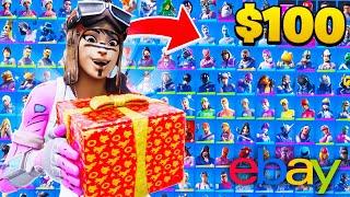 I Bought a $100 MYSTERY Fortnite Account on Ebay and This Happened... (OG SKINS)
