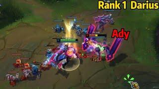 Rank 1 Darius: He SOLO KILLED NS Ady at Level 1!