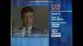 CBS 60 Minutes II Spilt Screen Credits (September 19, 2001)