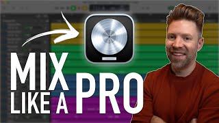 How to MIX like a PRO in Logic Pro (Advanced Mixing Tutorial 2024)