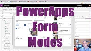 PowerApps Forms - Form Mode